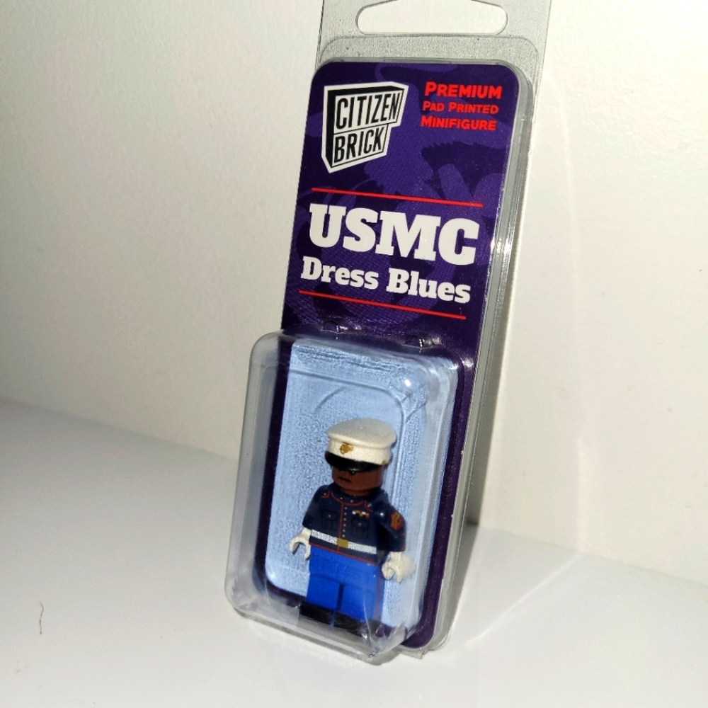 Citizen Brick | USMC Dress Blues, Dark flesh